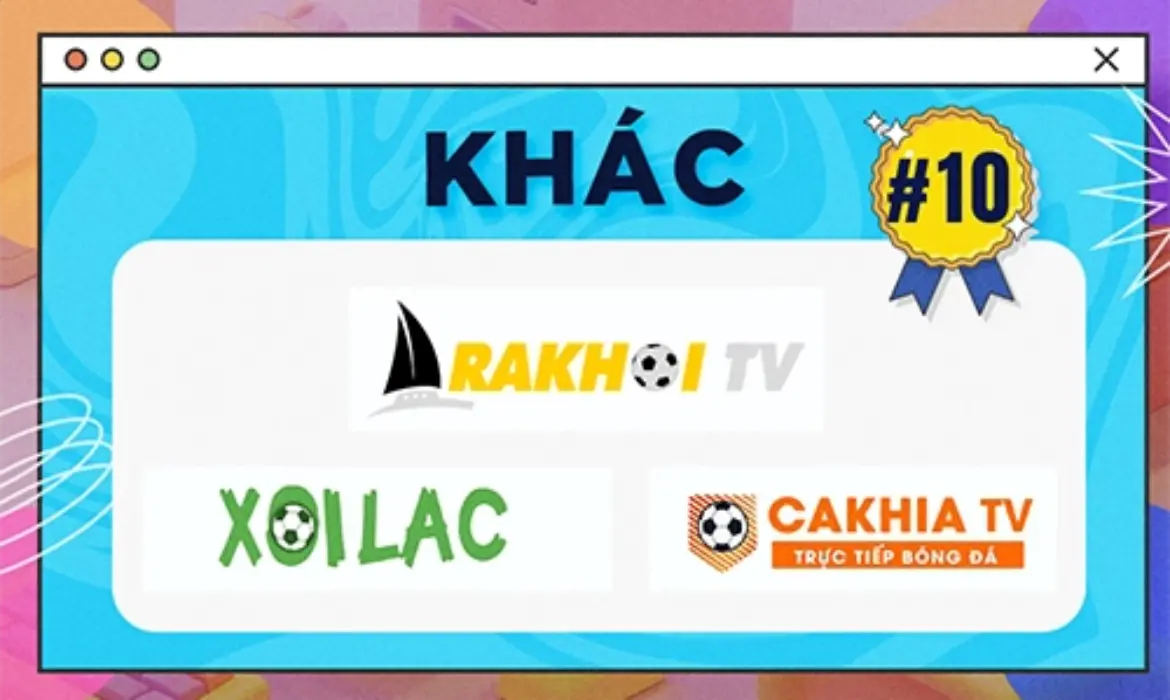 dự án livestream bóng đá xoilac tv, cakhia tv, rakhoi tv